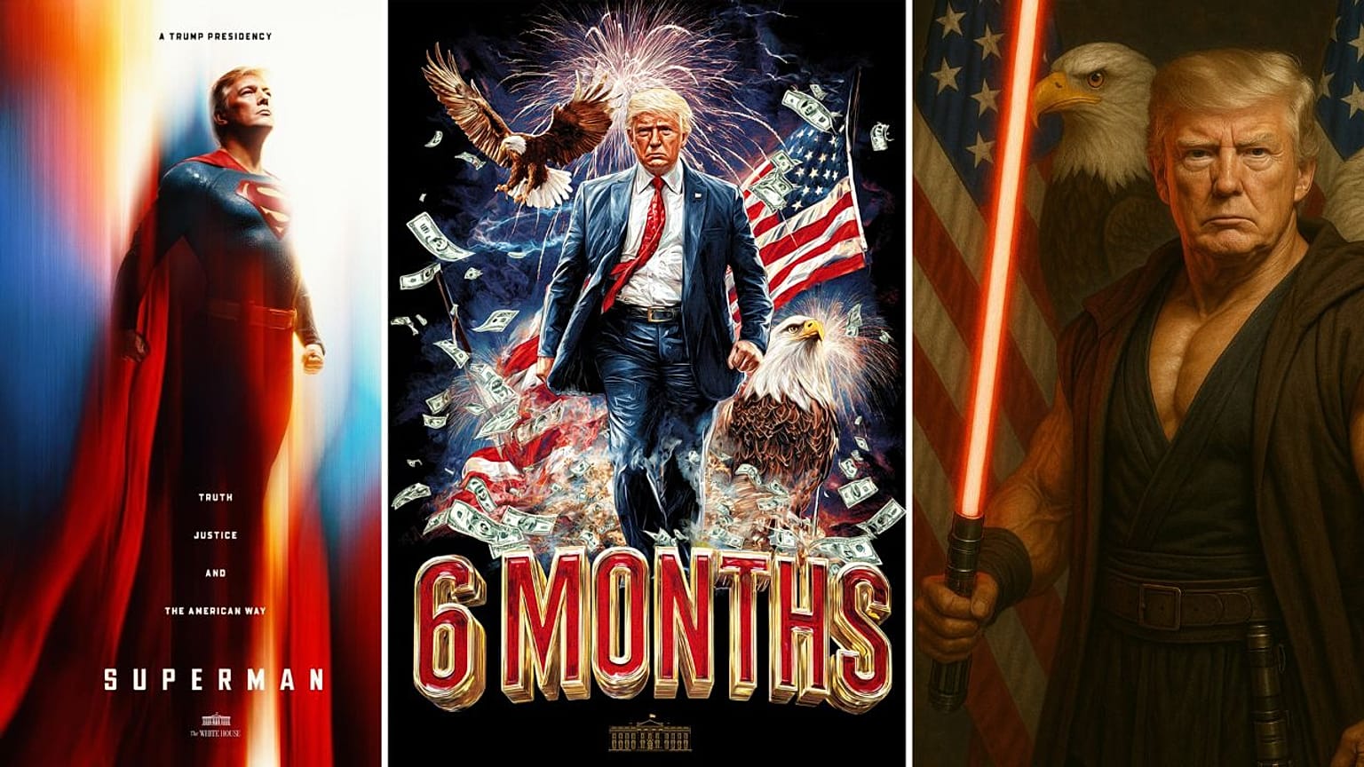 La administración Trump utiliza visuales generados por IA para glorificar sus logros y demonizar a sus adversarios