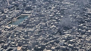 Gaza City vista dall'alto