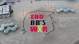 Manifestantes pedem a Trump para acabar com a guerra de Netanyahu em Gaza