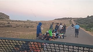 GNR en operación de rescate de inmigrantes en el Algarve