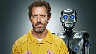 House MD afişinde bir robot.