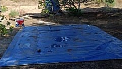 Κλεμμένη αφαιρούμενη βάση πισίνας