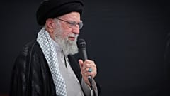 المرشد الأعلى آية الله علي خامنئي، طهران، إيران، الثلاثاء 29 يوليو/تموز 2025.  