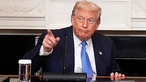 الرئيس الأمريكي دونالد ترامب 