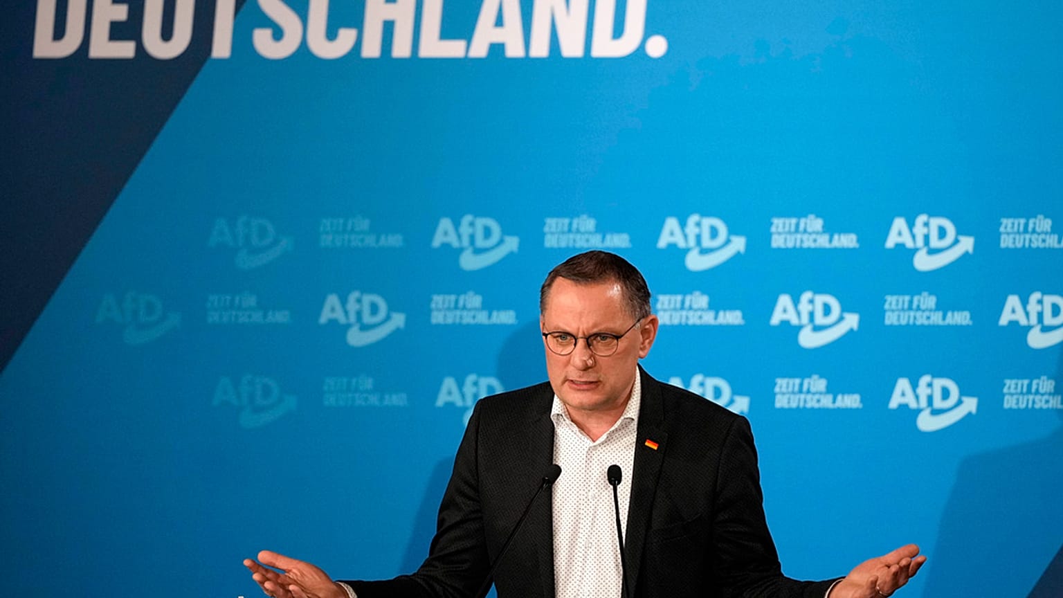 Ο συν-επικεφαλής του AfD Τίνο Χρουπάλα - Αρχείο