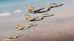 Combatentes israelitas em ataque ao Irão