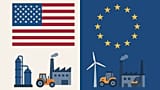 Разрыв в производительности труда между Европой и США не только сохраняется, но и растет. 