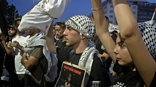Manifestation pro-palestinienne à Athènes
