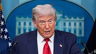El presidente de Estados Unidos, Donald Trump, durante una comparecencia reciente.