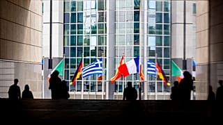 Edifício do Parlamento Europeu em Bruxelas. 