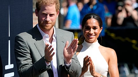 Prince Harry  and Meghan, Duchess of Sussex, in 2022.