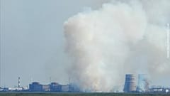 Ukrayna'nın güneyindeki Zaporijya nükleer santraline yakın bir yerde çıkan yangın, 12 Ağustos 2025