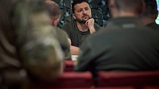 الرئيس الأوكراني فولوديمير زيلينسكي، أوكرانيا، الاثنين 14 أغسطس 2023. 
