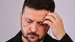 Архив: президент Украины Владимир Зеленский принимает участие в пресс-конференции в ходе визита в Вену, Австрия, 16 июня 2025 г.