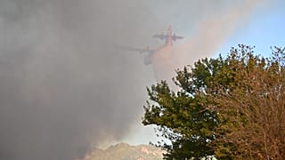 Incendie dans la région de l'Achaïe, en Grèce