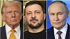 ABD Başkanı Donald Trump ve Ukrayna Cumhurbaşkanı Zelenskiy, 7 Aralık 2024’te Paris’te; Rusya Devlet Başkanı Putin ise 21 Şubat 2025’te Moskova’daki Teknoloji Forumu’nda