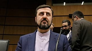 İran’ın Uluslararası Atom Enerjisi Ajansı (IAEA) Büyükelçisi Kazem Gharibabadi, Viyana’da IAEA Yönetim Kurulu toplantısını beklerken, 21 Kasım 2019