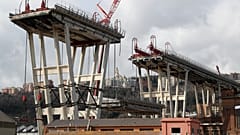 Demolizione del Ponte Morandi a Genova