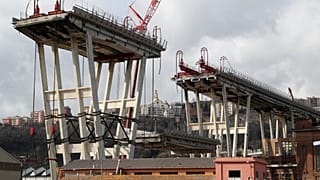 Demolizione del Ponte Morandi a Genova