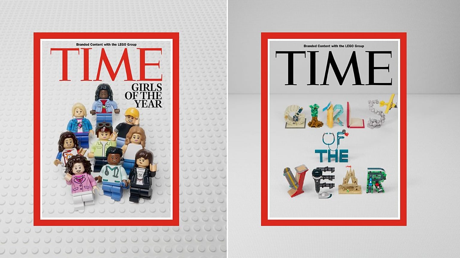Die Liste der Mädchen des Jahres wurde in Zusammenarbeit mit der "She Built That"-Kampagne der LEGO Gruppe erstellt. 