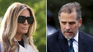 Melania Trump és Hunter Biden