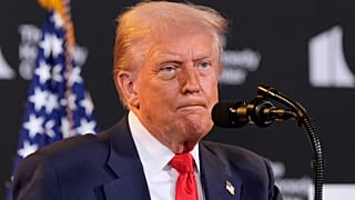 الرئيس دونالد ترامب يتحدث في مركز كينيدي، الأربعاء، 13 أغسطس/آب 2025، في واشنطن.