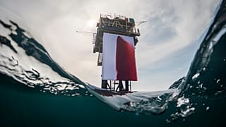  Activists install 'BUTCHERED' by Anish Kapoor onto active Shell platform