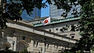 FILE. Exterior of the headquarters of the Bank of Japan, Tokyo.