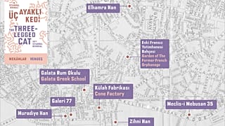 18. İstanbul Bienali mekanları.