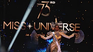 حفل مسابقة ملكة جمال الكون في مدينة مكسيكو، الخميس 14 نوفمبر/ تشرين الثاني 2024.