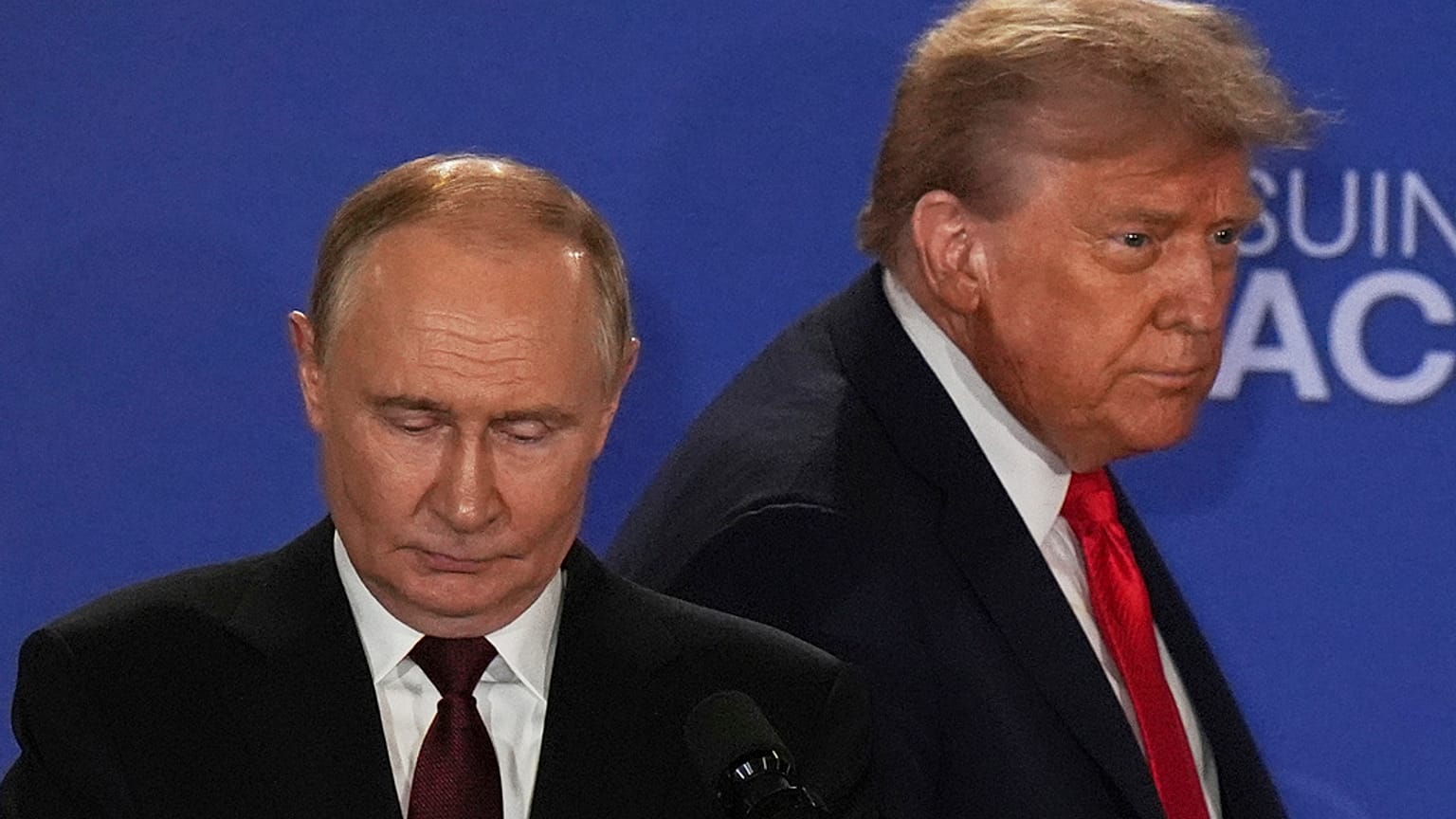 Foto de la reunión entre Trump y Putin, 15 de agosto de 2025