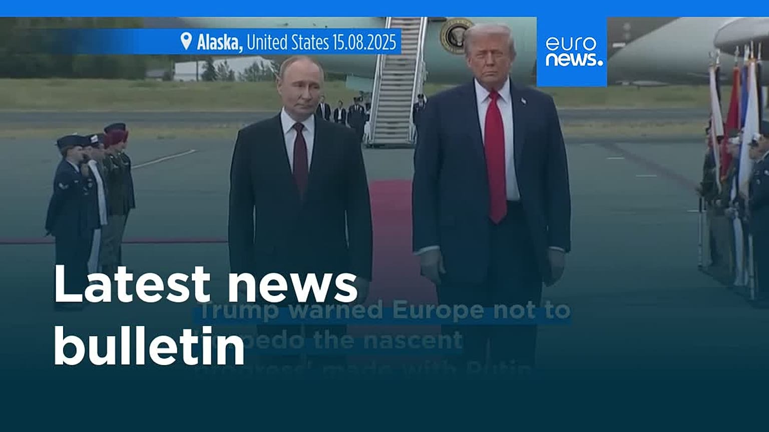 Latest news bulletin | August 16th, 2025 – Evening