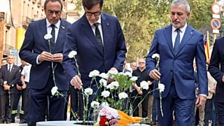 Homenaje en el 8º aniversario de los atentados de Las Ramblas, Barcelona. 17 de agosto de 2025.