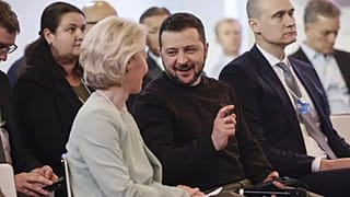 Zelensky e von der Leyen