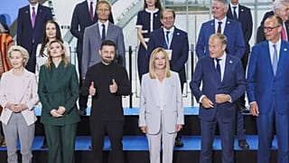 Zelenszkij európai vezetőkkel