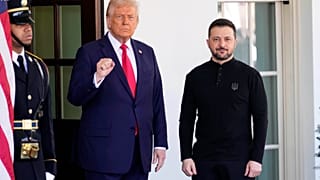 US-Präsident Donald Trump empfängt den ukrainischen Präsidenten für mögliche Friedensgespräche.