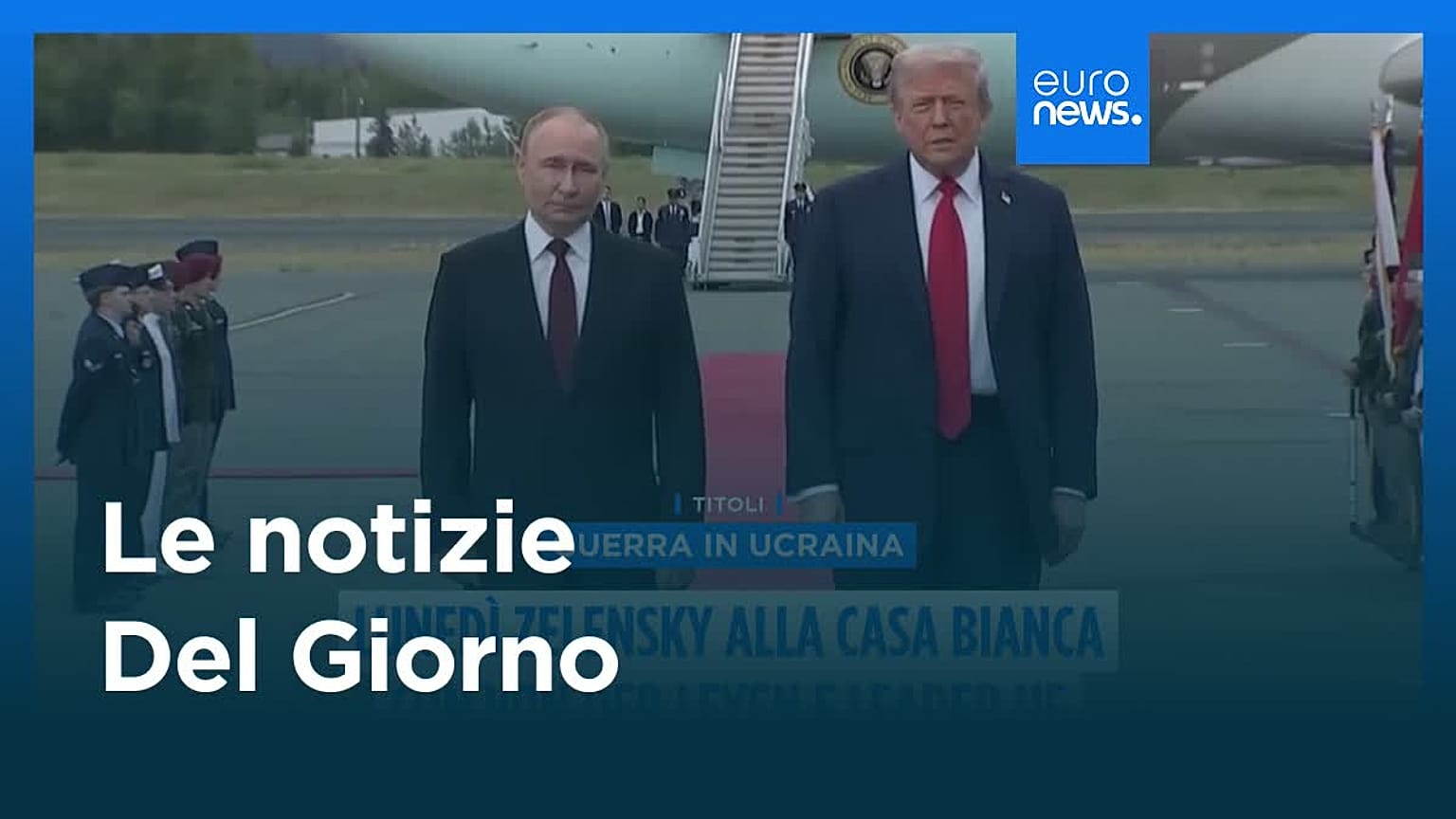 Le notizie del giorno | 18 agosto 2025 - Mattino