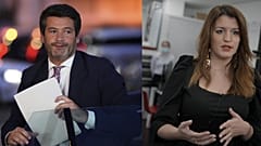 André Ventura e Marlène Schiappa