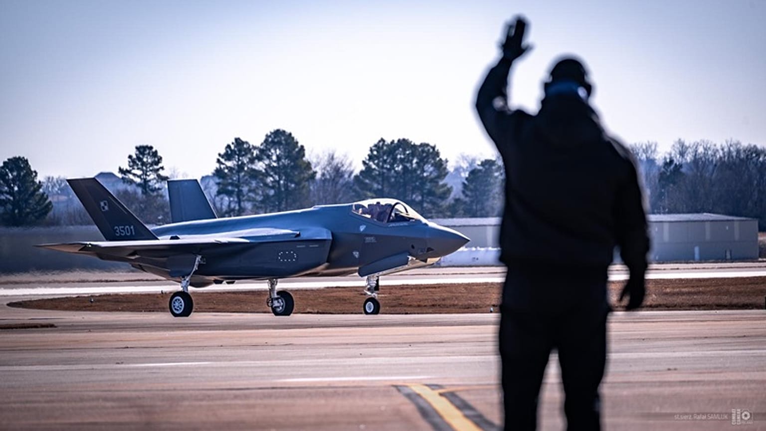 Pierwszy lot polskiego pilota na F35 Husarz.