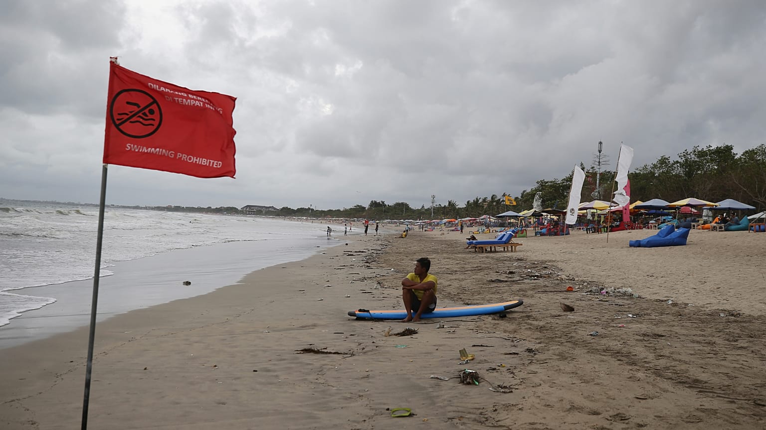 Una playa de Indonesia 