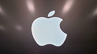 An Apple logo is displayed at the Best Buy Atwater Village store in Glendale, Calif., on Tuesday, July 29, 2025