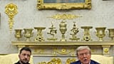 Volodymyr Zelenskyy rencontre Donald Trump dans le bureau ovale de la Maison Blanche - Lundi 18 août 2025