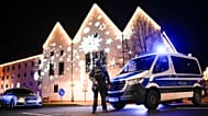 FILE: A police officer guards at a blocked road near a Christmas market after an incident in Magdeburg, 24 December 2024