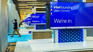 Una foto dell'evento Intel Foundry Direct Connect del 29 aprile 2025 a San Jose, California