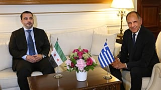 Γιώργος Γεραπετρίτης και Ασάντ Αλ Σαϊμπανί
