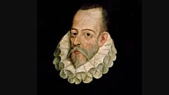 Un retrato anónimo del escritor español Miguel de Cervantes, atribuido a Juan de Jáuregui.