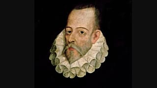 Un retrato anónimo del escritor español Miguel de Cervantes, atribuido a Juan de Jáuregui.