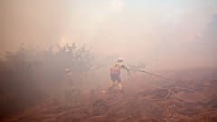 Bild der Brände in Spanien.