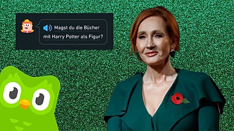 Duolingo apologises after app calls JK Rowling ‘mean’ in German lesson