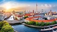 Vista aérea de Berlín, Alemania